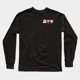 Peace, Love, & Conchas Long Sleeve T-Shirt